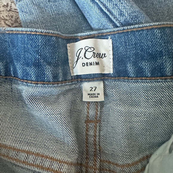 J.Crew High Rise, Straight Leg Denim - Picture 3 of 3